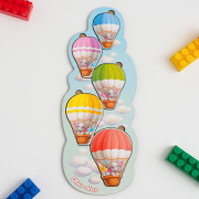 Игрушка Пазл ЭКОИГРЫ Больше-меньше. Слоники из Каппадокии (сортер/дерево/универсальная)