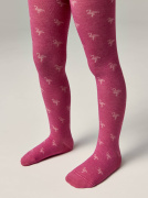 Колготки Conte kids 23С-1СП  (малиновый/хлопок 56%, полиамид 40%, эластан 4%)