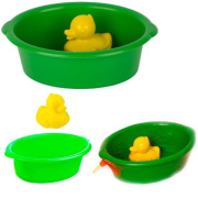 Игрушка для купания  набор тазик+уточка (/пластик/универсальная)
