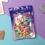 Набор резинок для волос микс "Спорт штрихи" (5шт., 2,5см)