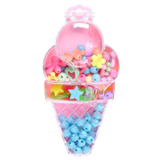 Набор бусинок  «Пломбир» (/для девочки/акрил)