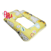 Подушка для новорожденного классическая Farla Milo Heart (чехол 100% хлопок/наполнитель полиэфир)