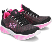 Кроссовки для девочки Skechers LUMINATORS LUXE (черный/комбинированный)