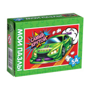 Игрушка Пазл Puzzle Time Крутые гонки №2 (54 элемента/картон/для мальчика)