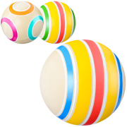 Игрушка мяч  Ручноге окрашивание (22 см, 60 гр,/резина/универсальная)
