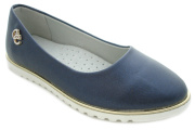 Туфли для девочки Царевна A1330 (синий/экокожа)