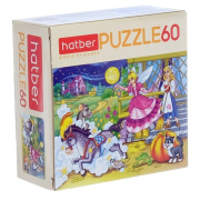 Игрушка пазл Hatber  Золушка и Фея (60 деталей/картон/универсальная)