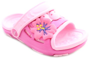 Сланцы для девочки Совенок E601-1B (фуксия+розовый/ЭВА)
