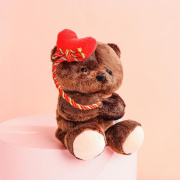 Игрушка мягкая Milo Toys «Влюблённый Ted» (23см/синтепон/для девочки)