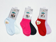 Носки для девочки разноцветные Полет