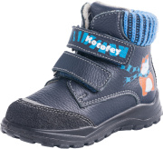 Ботинки для мальчика Котофей 152141-32 (синий/натуральная кожа)