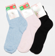 Носки для девочки голубой, розовый, черный Беларусь