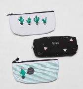 Пенал  Amiyo КС-13 (разные цвета кактус текстиль)