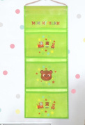 Кармашки  подвесные в подарочной упаковке "Мои игрушки", 3 отделения (/универсальный/текстиль)