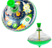 Игрушка развивающая для малыша Пеликан Юла "Галактика" (прозрачная/пластик/универсальная)