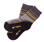 Термоноски для мембранной обуви универсальный черный+серый Котофей 07042280-02