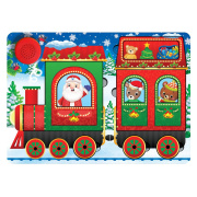 Игрушка Пазл Лесная мастерская Едет к нам Дедушка Мороз (музыкальный/дерево/универсальная)