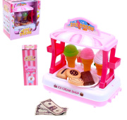 Игрушка набор тематический  Магазинчик мороженого (витрина/пластик/для девочки)