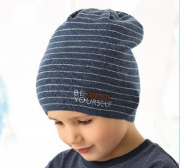 Шапка AJS разные цвета (100% хлопок.) 40-196