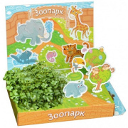 Игрушка набор для опытов Бумбарам «Зоопарк» (выращивание/пластик/универсальная)