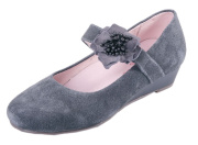 Туфли для девочки Котофей 632139-23 (серый/натуральная кожа)