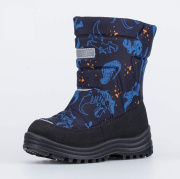 Термосапоги для девочки Котофей 464059-45 (синий/текстиль)