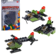 Конструктор пластиковые детали ZABIAKA Военный транспорт 3 варианта сборки 1004395