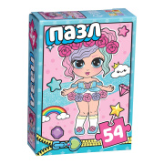 Игрушка Пазл Puzzle Time Маленькая модница (54 элемента/картон/для девочки)
