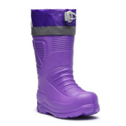 Резиновые сапожки для девочки Дюна 462 НУ (фиолетовый/ЭВА)