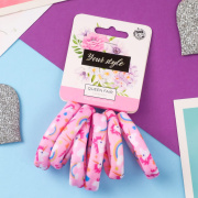 Набор резинок для волос микс "Лина" Queen fair(6шт)