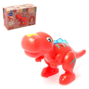 Робот  «Тираннозавр» (с функцией записи голоса, ходит/разноцветный микс/без управления/батарейки)