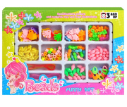 Набор бусинок  10 видов бусин (/для девочки/акрил)