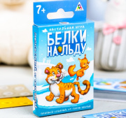 Игра для компании настольная ЛАС ИГРАС на внимание "Белки на льду" (/2 участника)