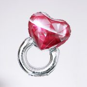 Игрушка шар фольгированный Страна Карнавалия Кольцо (Надувается воздухом/гелием/фольга/универсальная)