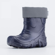 Резиновые сапожки для мальчика Котофей 665013-14 (темно синий/ЭВА)