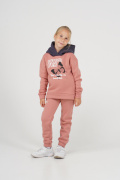 Толстовка универсальный пудровый розовый Lets Go 61331