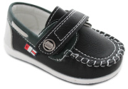 Мокасины для мальчика Дракоша K917-1 (черный/экокожа)