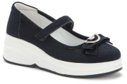 Туфли для девочки KEDDO 518137/30-01 (синий/экокожа)