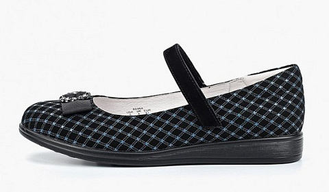 Туфли для девочки Kakadu 8536A_32-37_222222_PL 