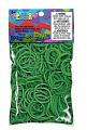 Резиночки и клипсы для плетения браслетов Rainbow Loom Dark Green 