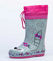 Резиновые сапожки для девочки Котофей 366214-11 