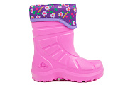 Резиновые сапожки для девочки Котофей 565113-11 