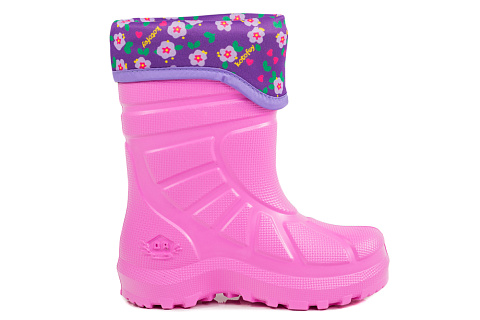 Резиновые сапожки для девочки Котофей 565113-11 