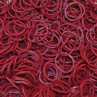 Резиночки и клипсы для плетения браслетов Rainbow Loom Burgundy 