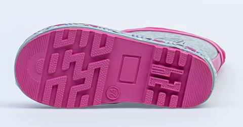 Резиновые сапожки для девочки Котофей 366214-11 