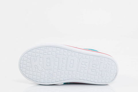 Кеды для девочки Котофей 341020-11 