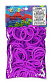 Резиночки и клипсы для плетения браслетов Rainbow Loom Neon Purple 