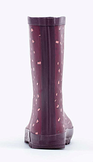 Резиновые сапожки для девочки Котофей 766077-11 