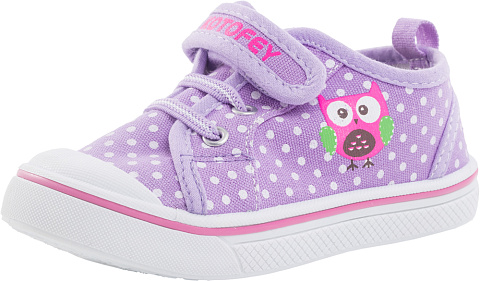 Кеды для девочки Котофей 341019-12 