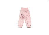 Штаны для девочки розовый с рисунком Amelli